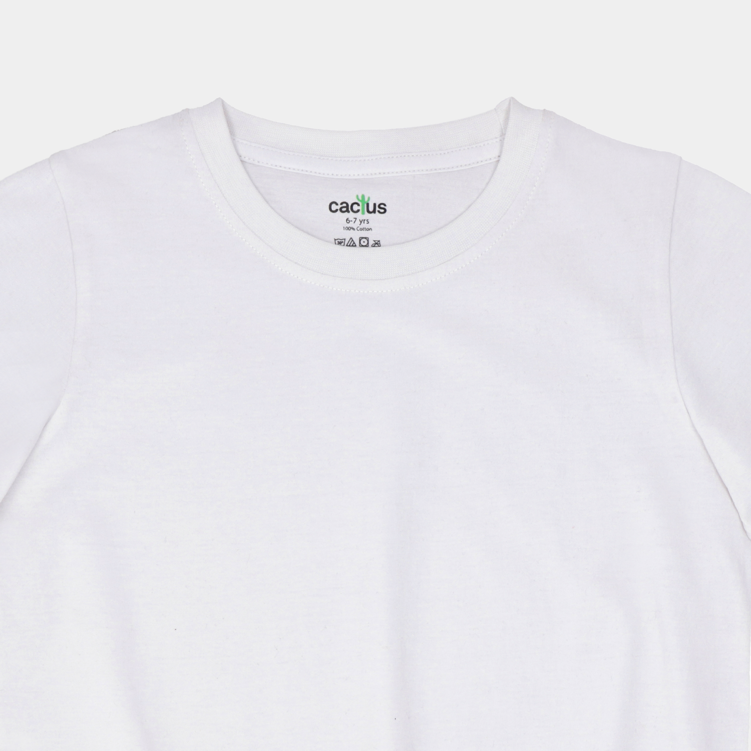 2pk Solid Black & White T-Shirts
