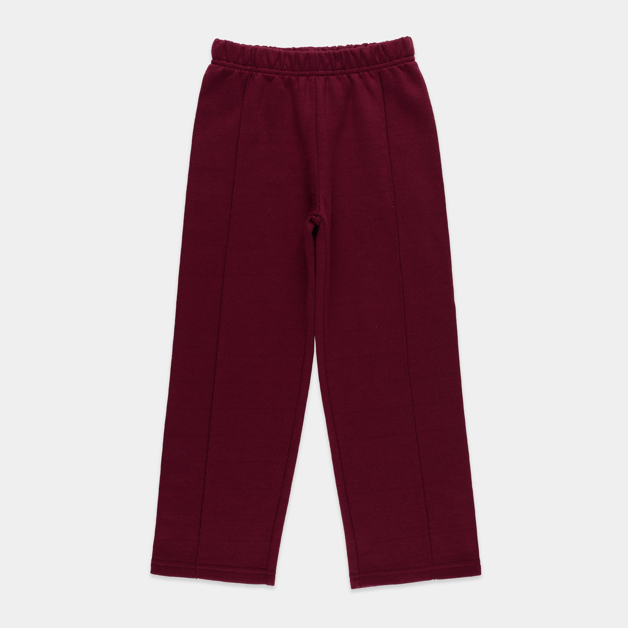 Maroon Zip-Up Hoodie CO-ORD Set (3-14y)