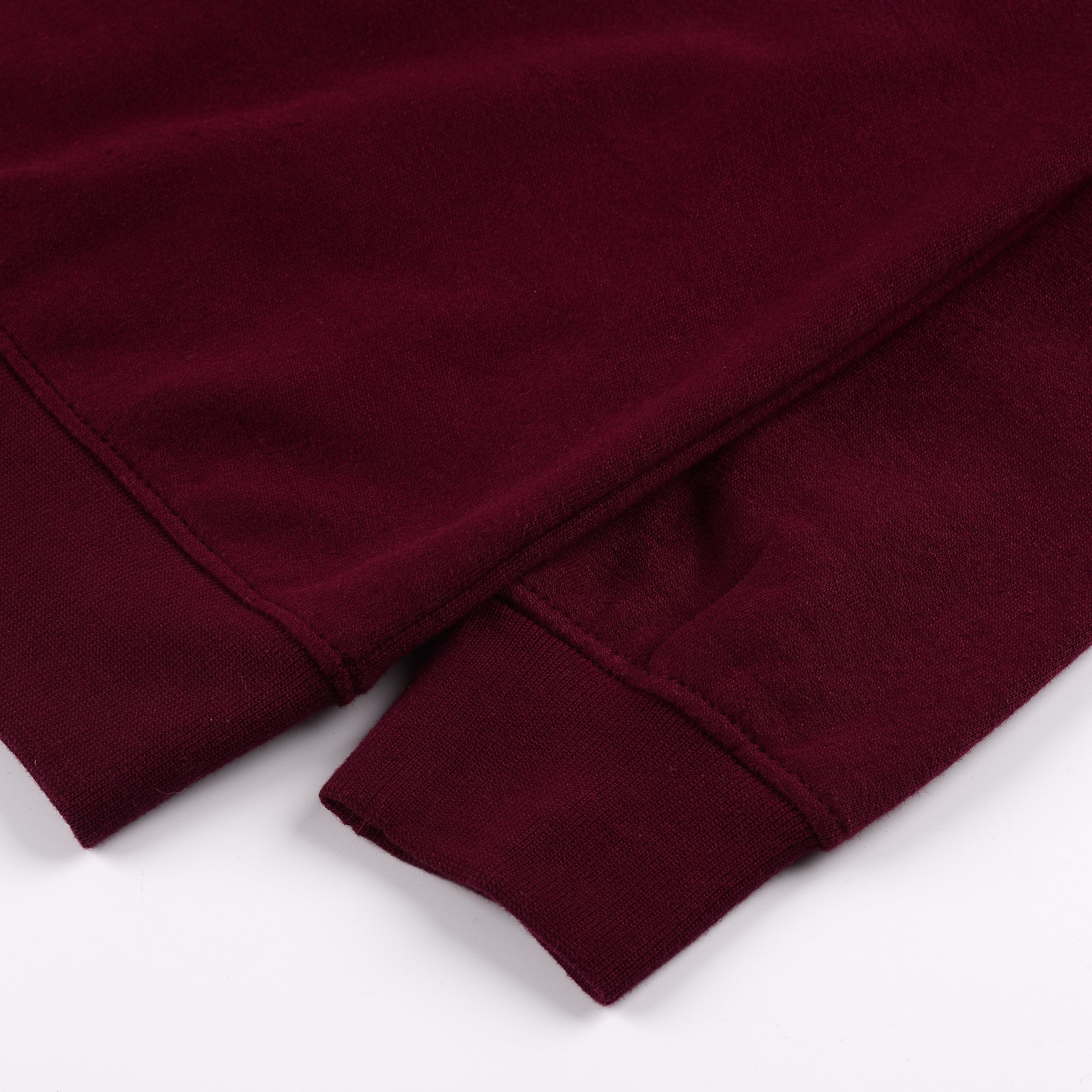 Maroon Zip-Up Hoodie CO-ORD Set (3-14y)