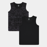 2pk Graffiti & Black Vests