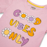 Slim Fit Girls Printed T-Shirt