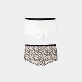 Leopard Print Girls Boxer Briefs