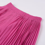 Pink Pleated Pants