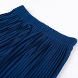 Blue Pleated Pants