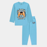 GAME Blue Pajama Set (3-14y)