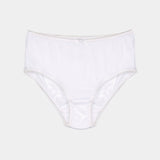 3pk White Lace Briefs