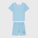 Blue & Green Stripes Set