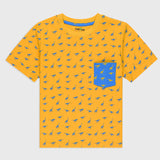 Boys Daywear Set- Yellow Dino