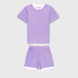 Girls Daywear Set- Stripes