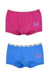 2pk Girls Boxer Briefs