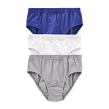 3pk Pure Cotton Basic Briefs